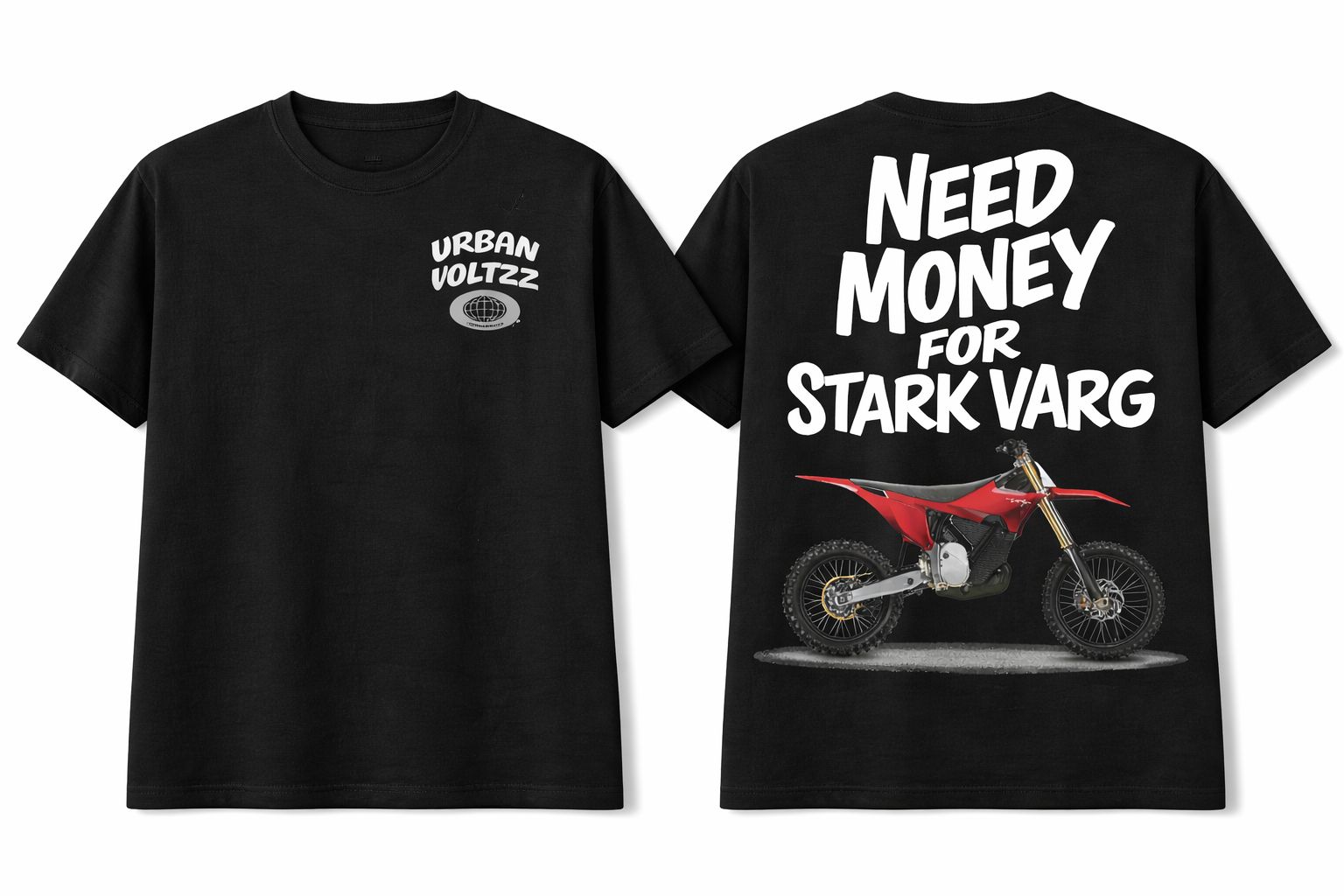 PREORDER Need Money For Stark Varg Black Shirt